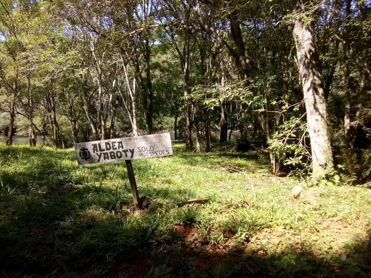 Aldea Yaboty Hosteria Saltos del Moconá Buitenkant foto